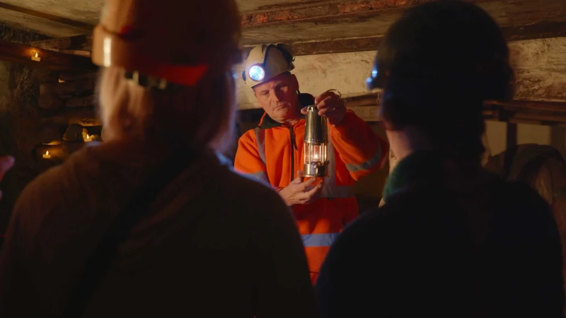still from national coal mining museum tv ad